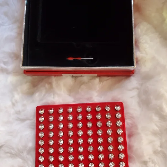 Christian Louboutin Mirror Compact Card Case - Red (SOLD) - Picture 3 of 8